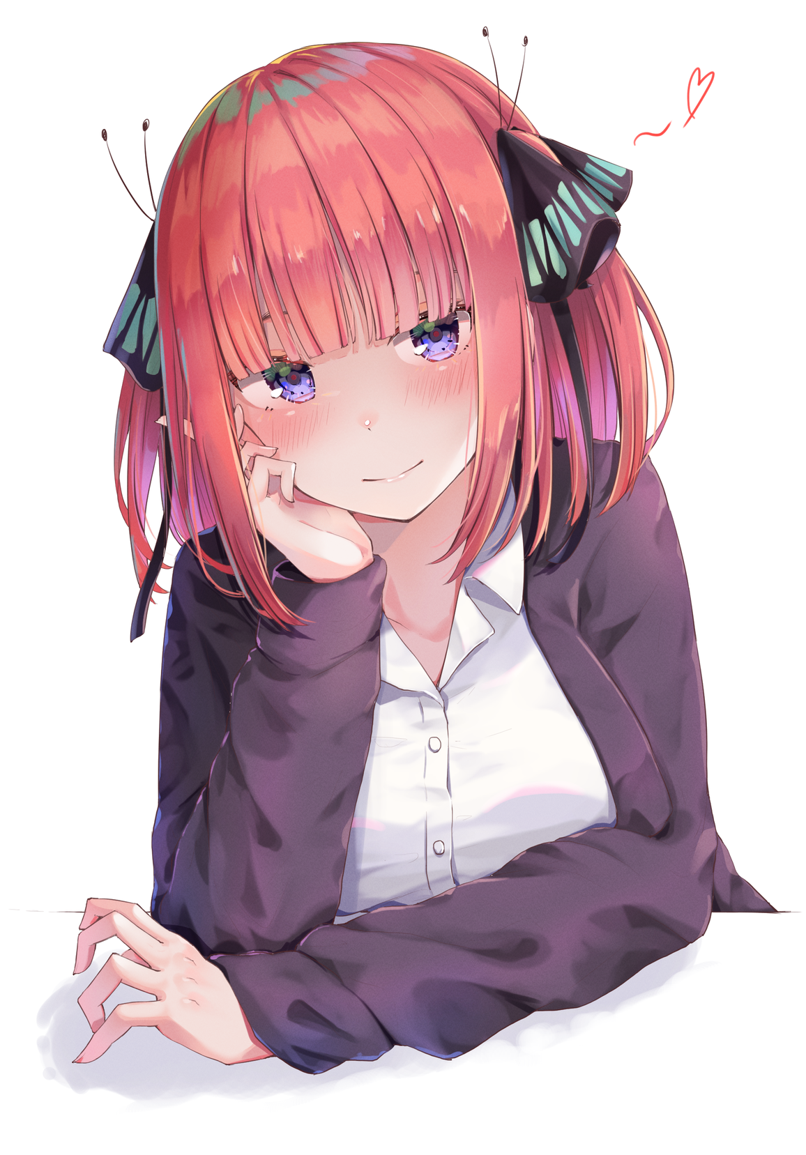 五等分的新娘中野二乃pixiv