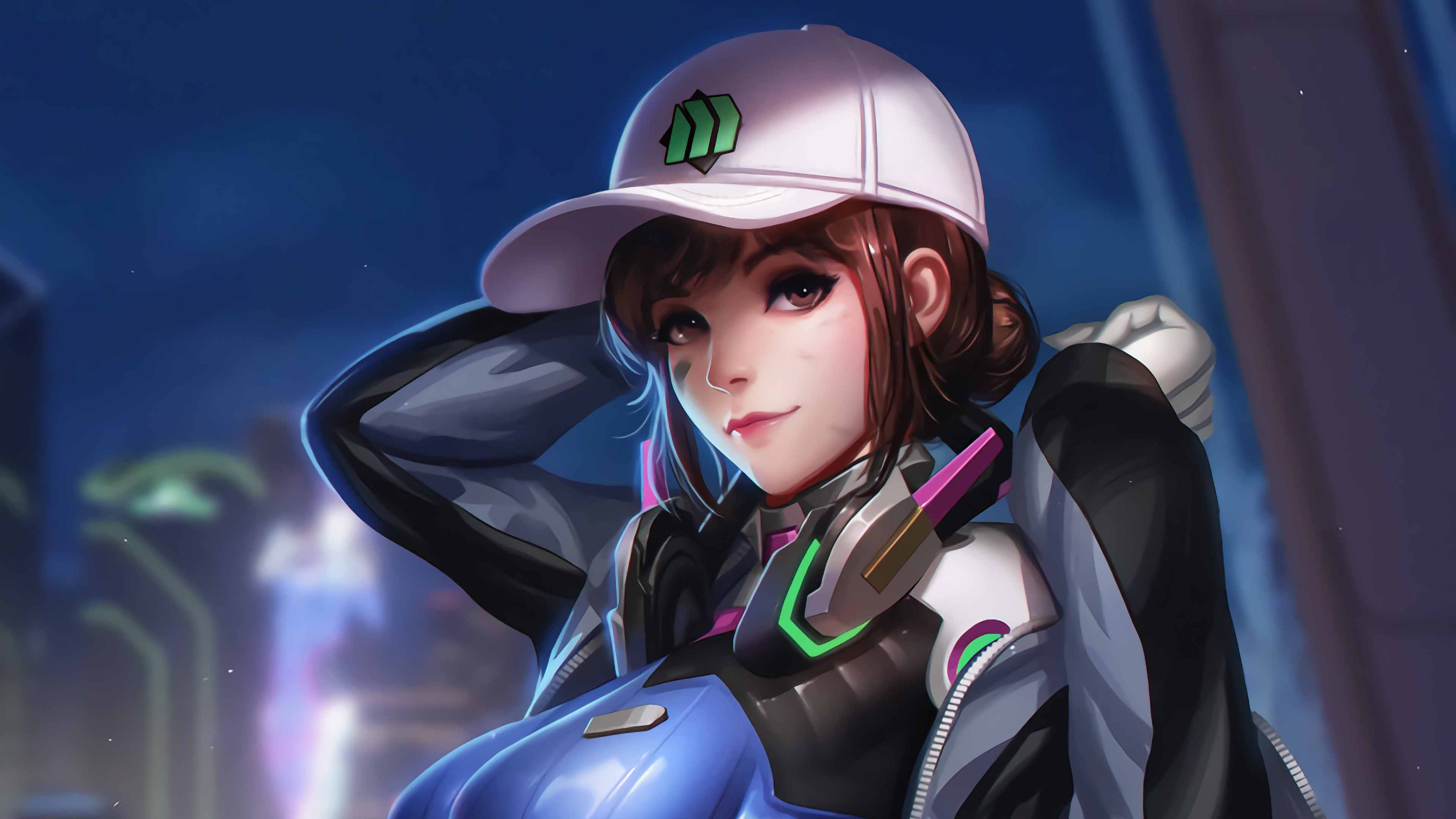 守望先锋 dva 4k壁纸