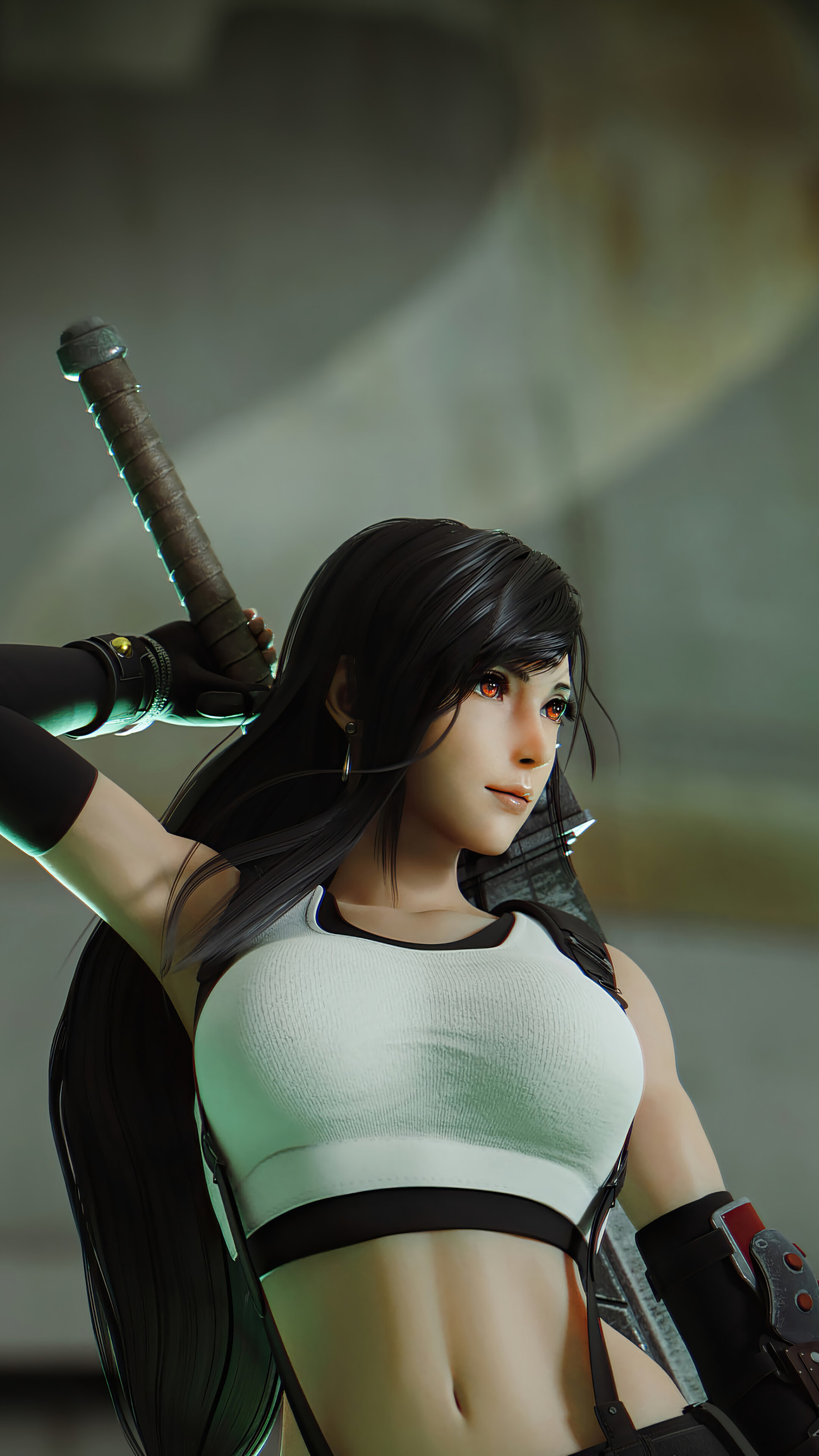 最終幻想 蒂法·洛克哈特 tifa lockhart 手機壁紙