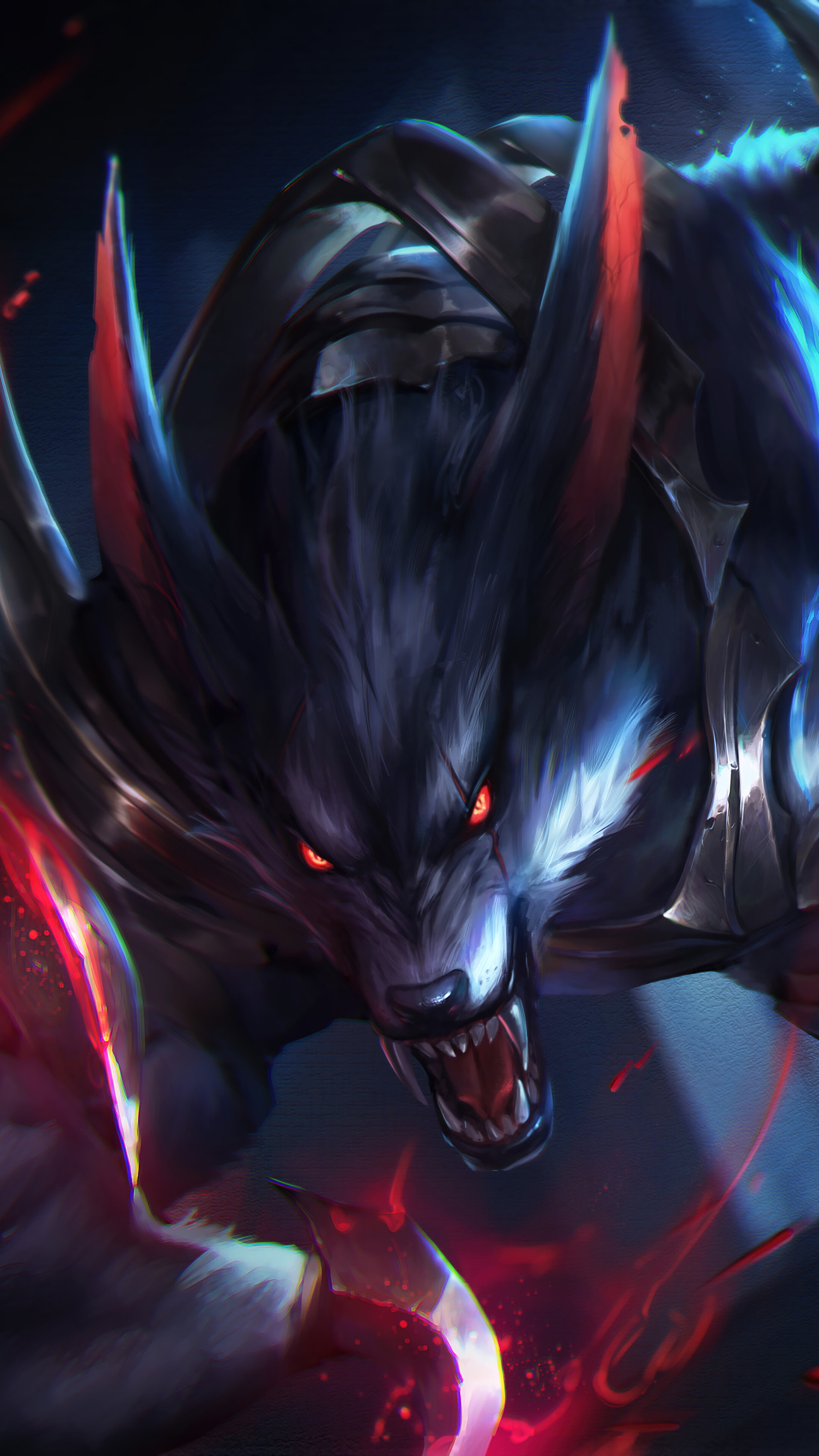 lol英雄联盟 祖安怒兽 沃里克 warwick 手机壁纸