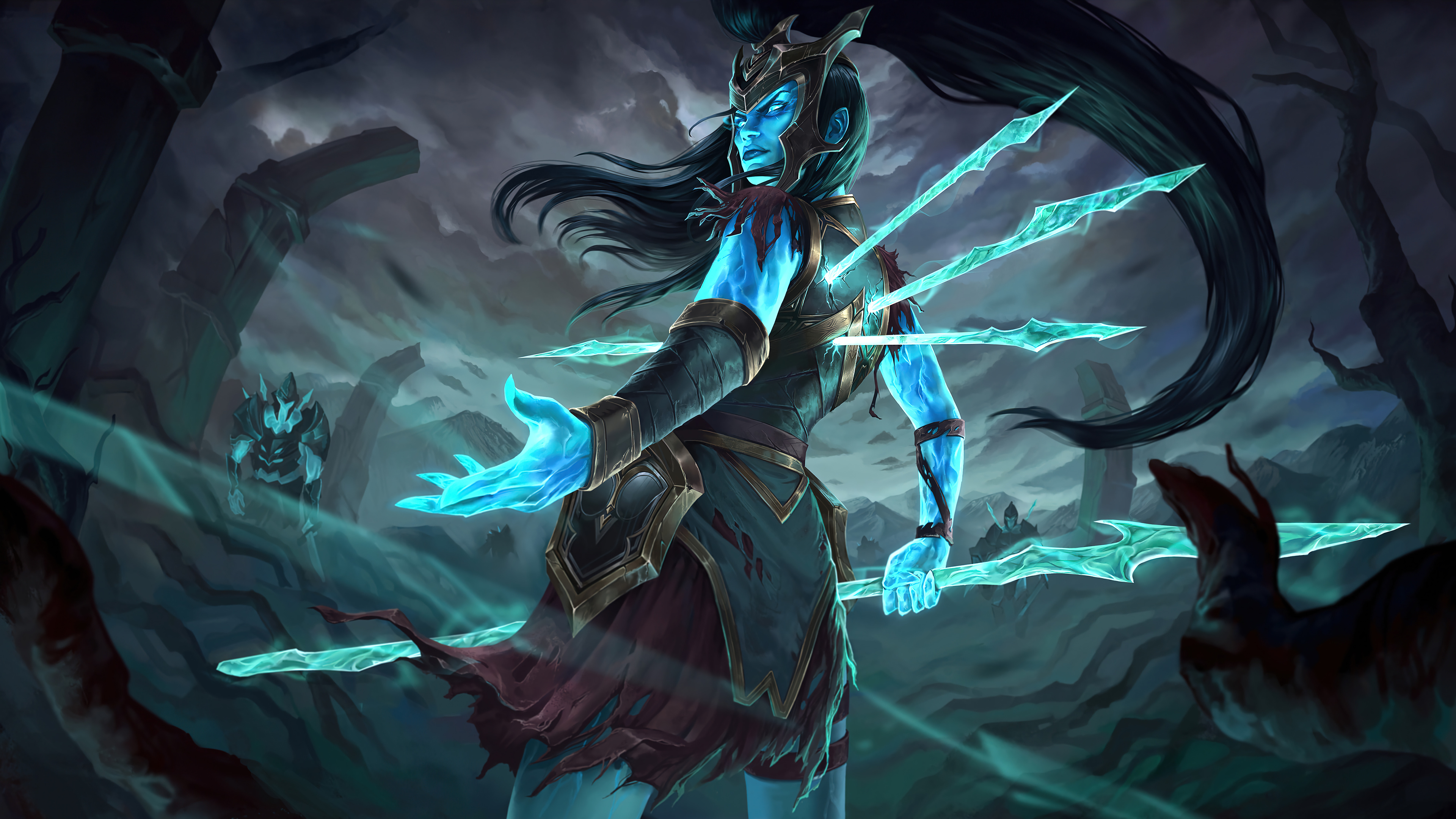 lol英雄联盟 复仇之矛 卡莉斯塔 kalista 4k壁纸