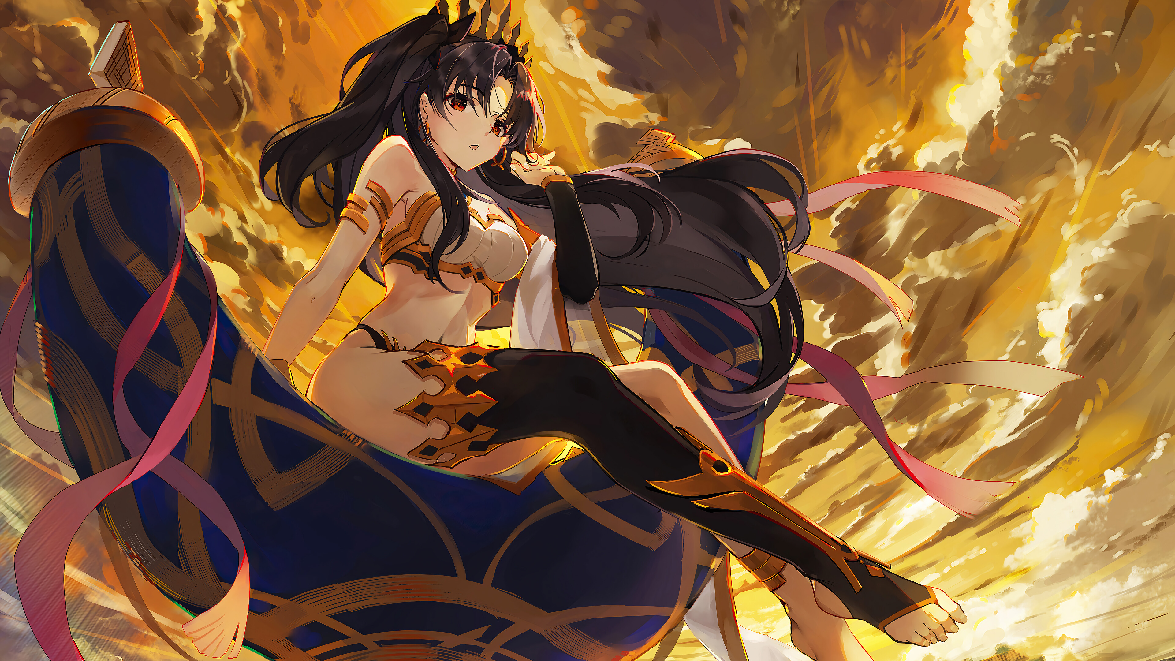 fate 伊什塔尔 ishtar 4k壁纸