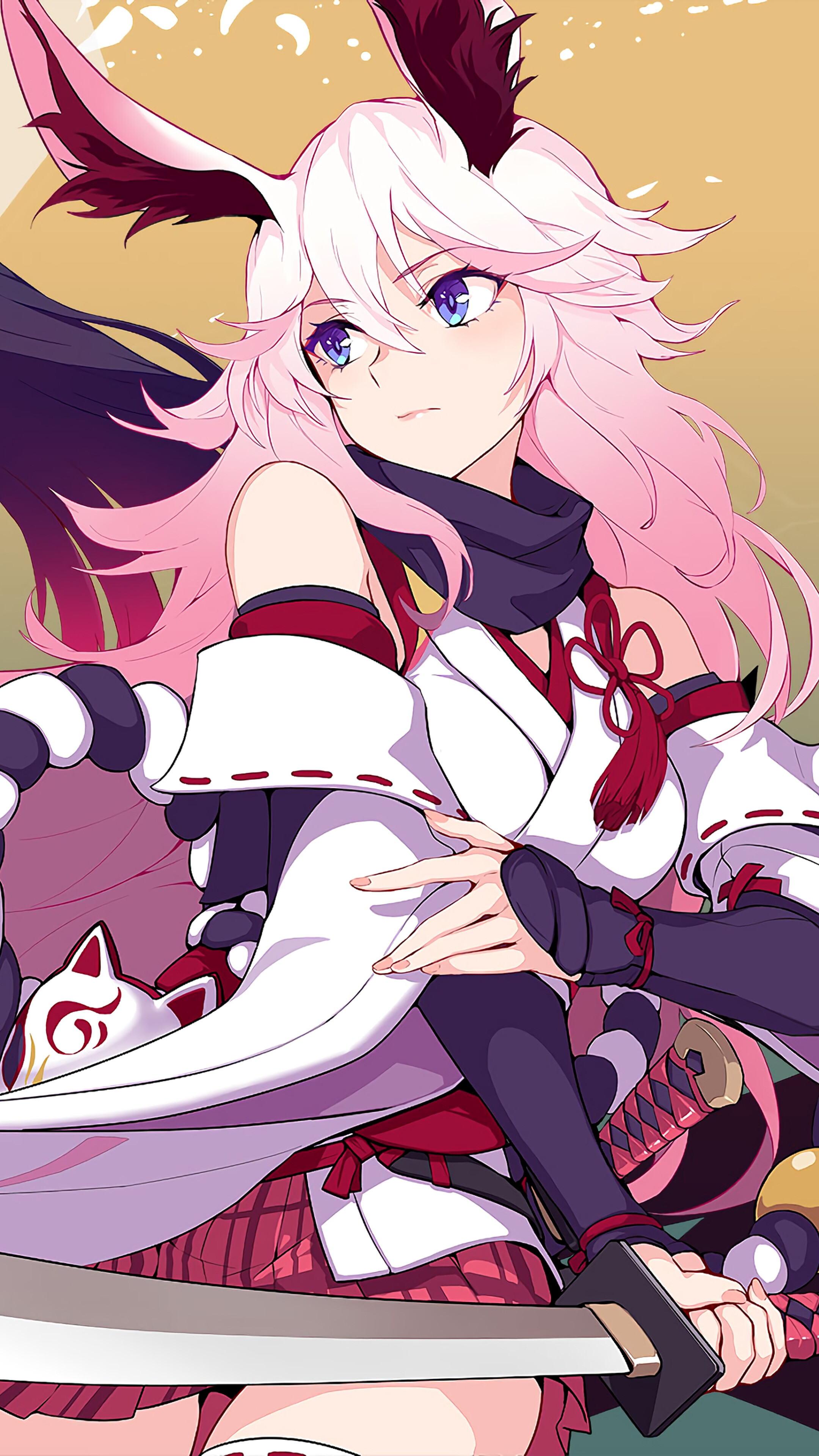 崩坏三 honkai impact 3rd 八重樱 yae sakura 逆神巫女 手机壁纸