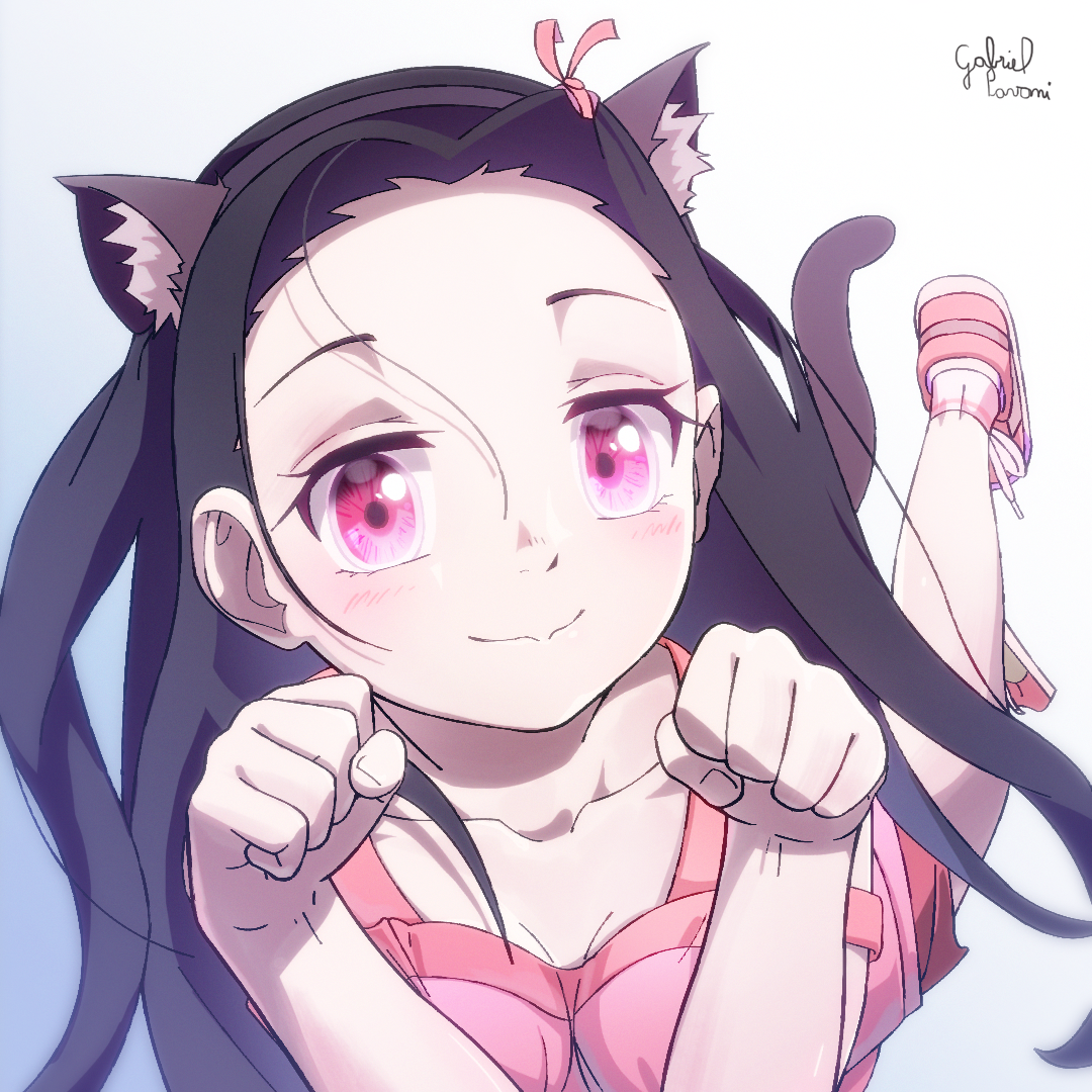 鬼灭之刃 灶门祢豆子 kamado nezuko pixiv