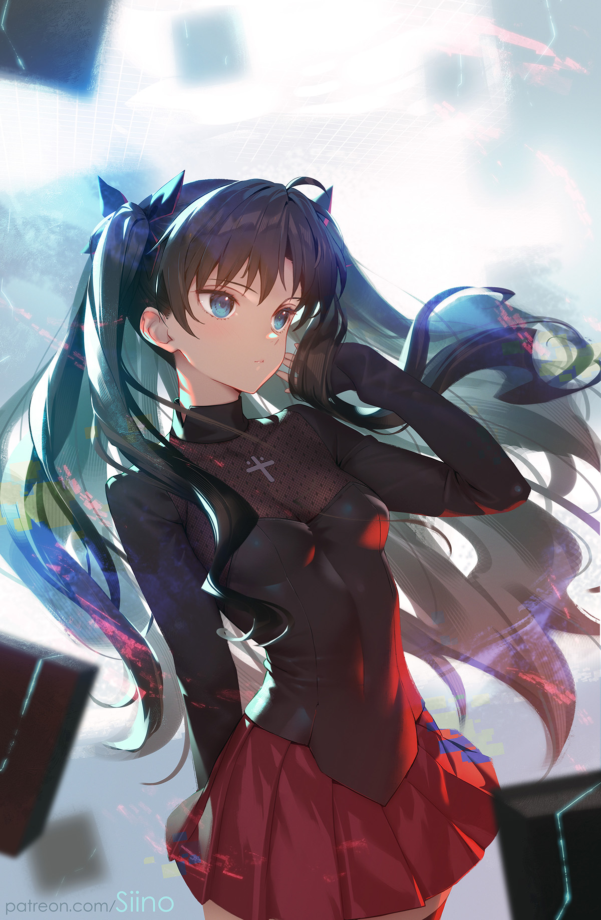 fate 远坂凛 tohsaka rin pixiv