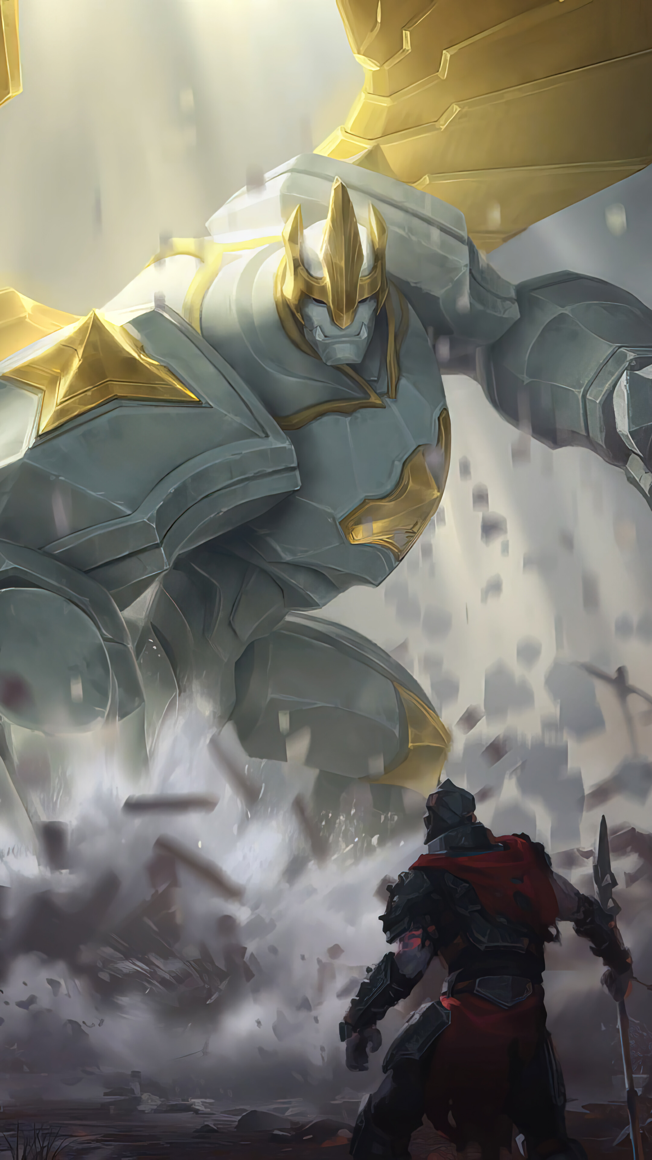 lol英雄联盟 正义巨像 加里奥 galio 手机壁纸