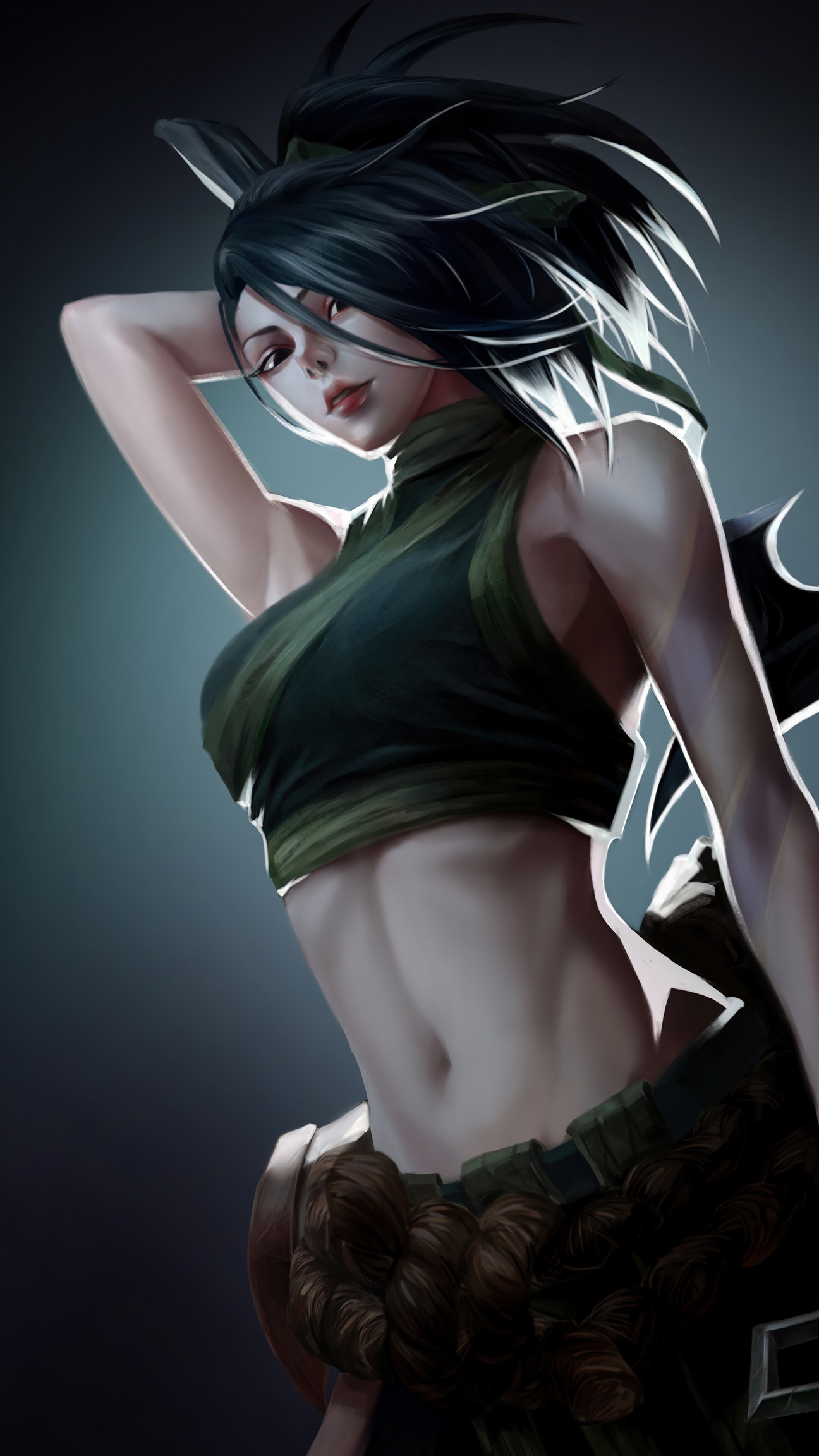 lol英雄联盟 离群之刺 暗影之拳 阿卡丽 akali 手机壁纸