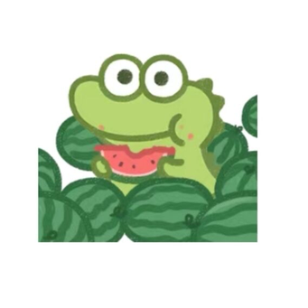 小鳄鱼表情 抹茶旦旦 吃瓜