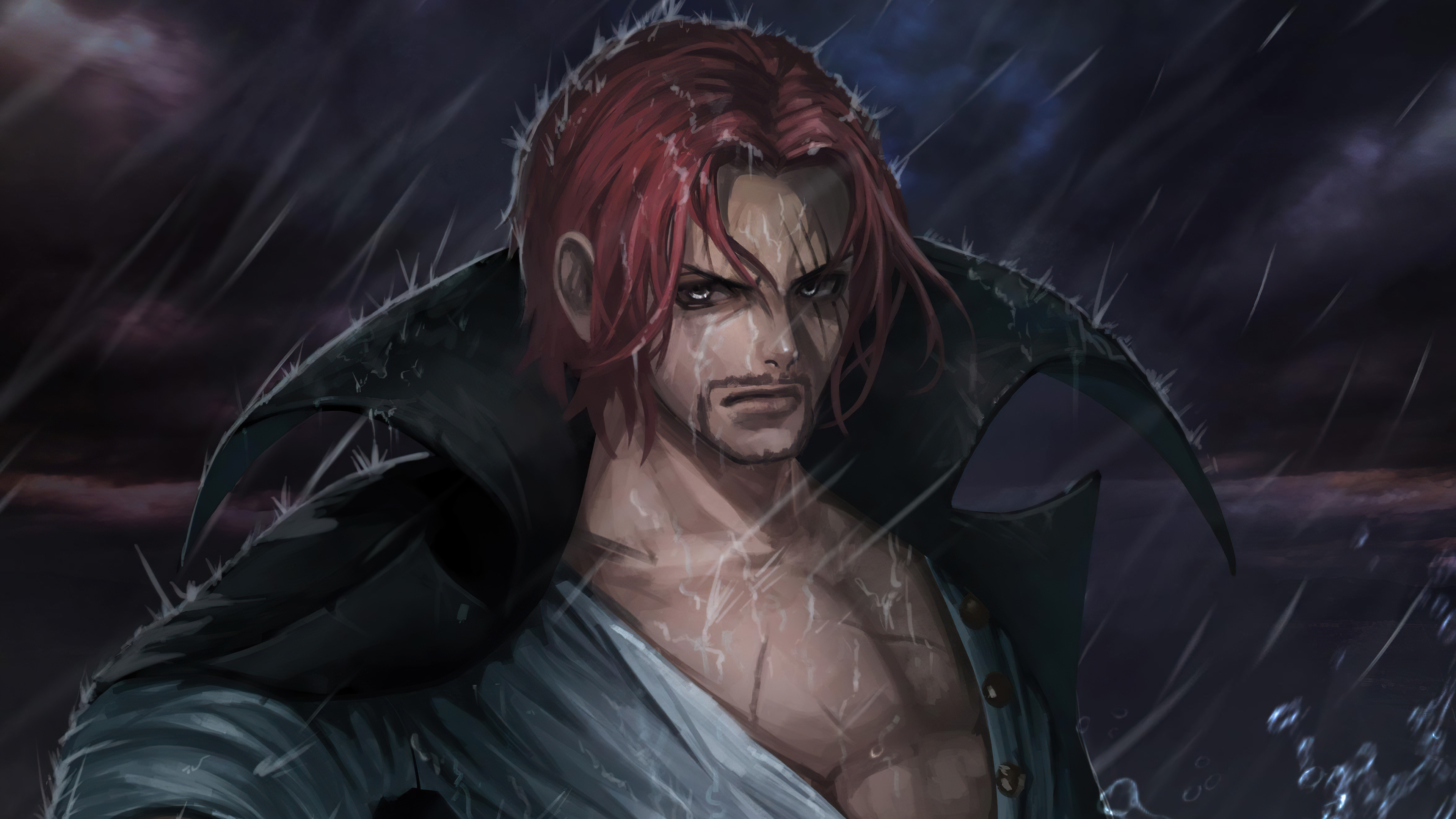 详情海贼王 航海王 香克斯 shanks 4k壁纸海贼王微信小程序随时获取