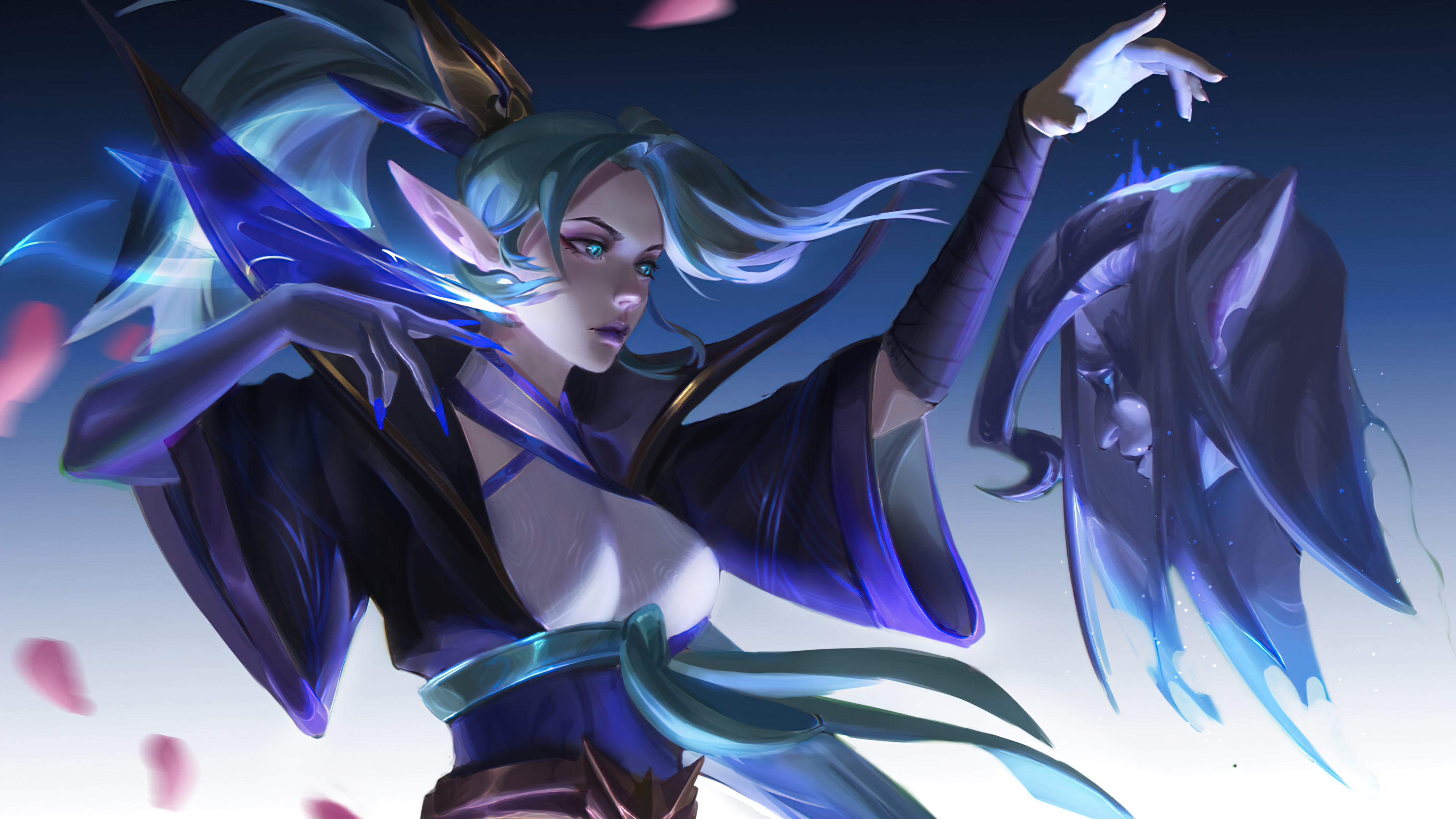 lol英雄联盟 暗夜猎手 vn 薇恩 vayne 灵魂莲华 4k壁纸