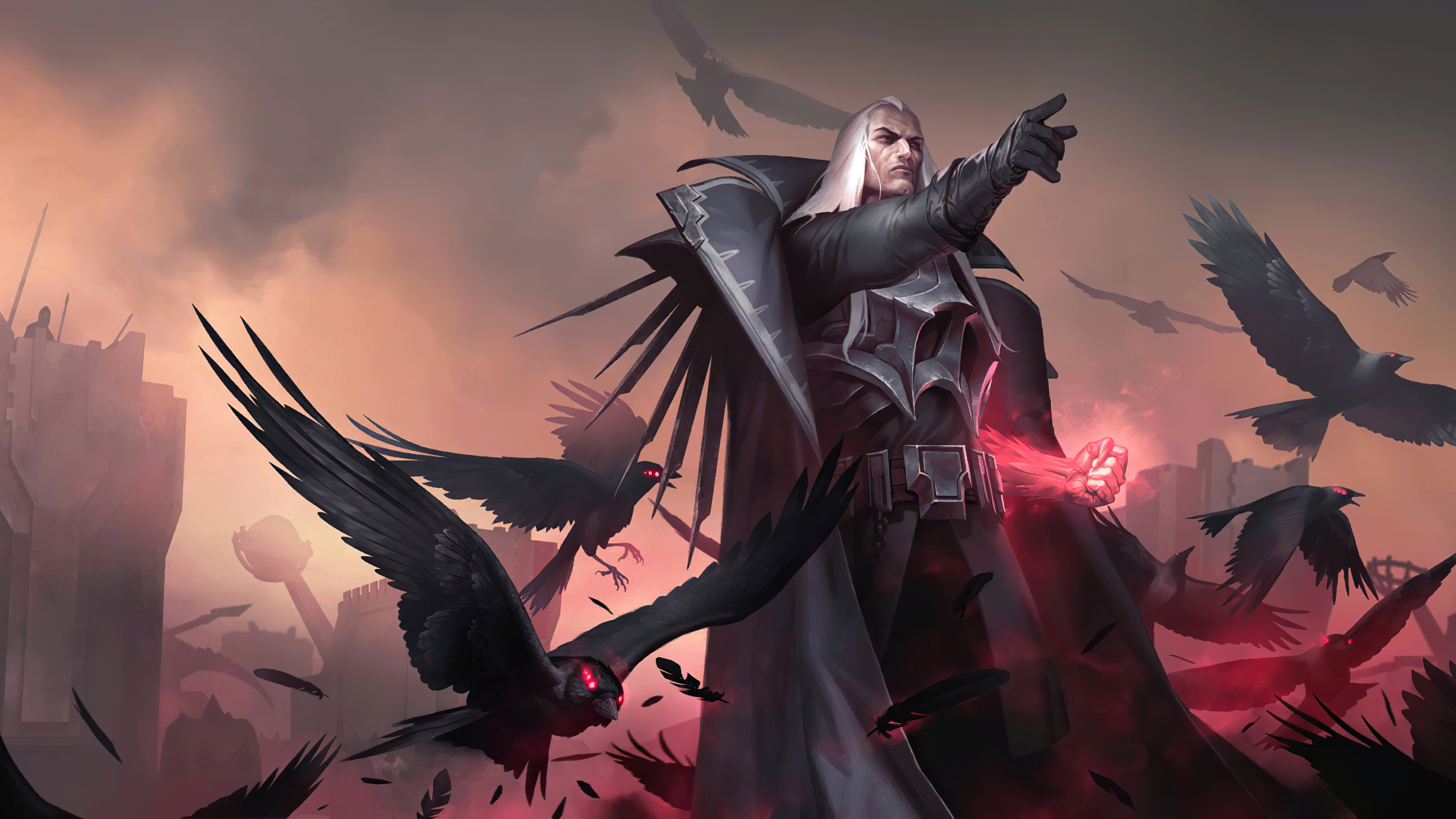 lol英雄联盟 诺克萨斯统领  斯维因 swain 4k壁纸