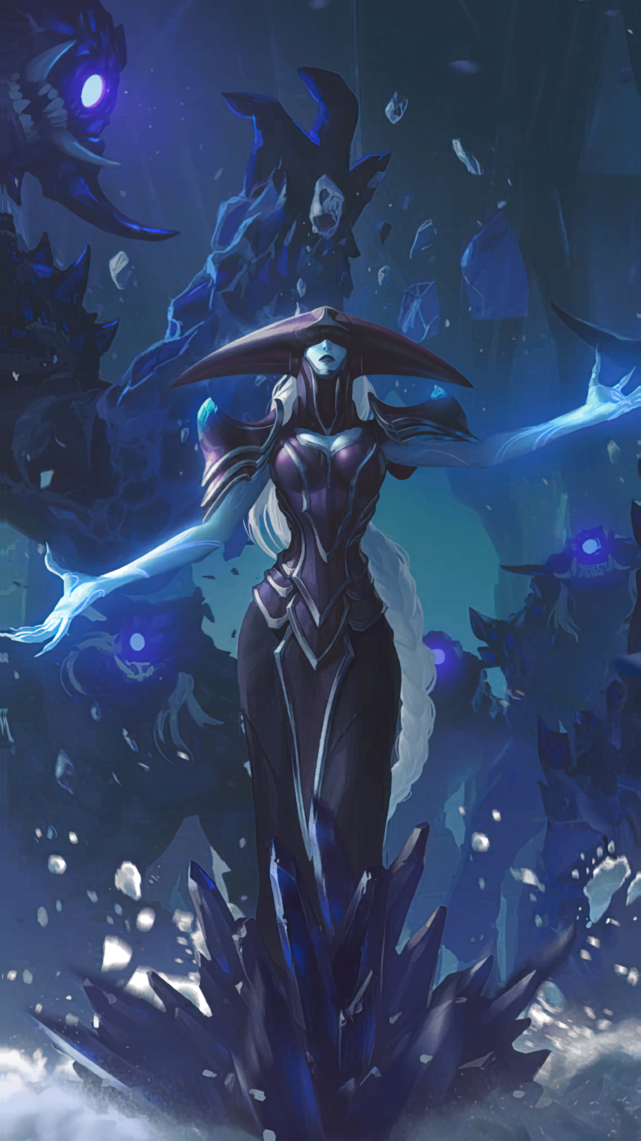 lol英雄联盟 冰霜女巫 丽桑卓 lissandra 手机壁纸