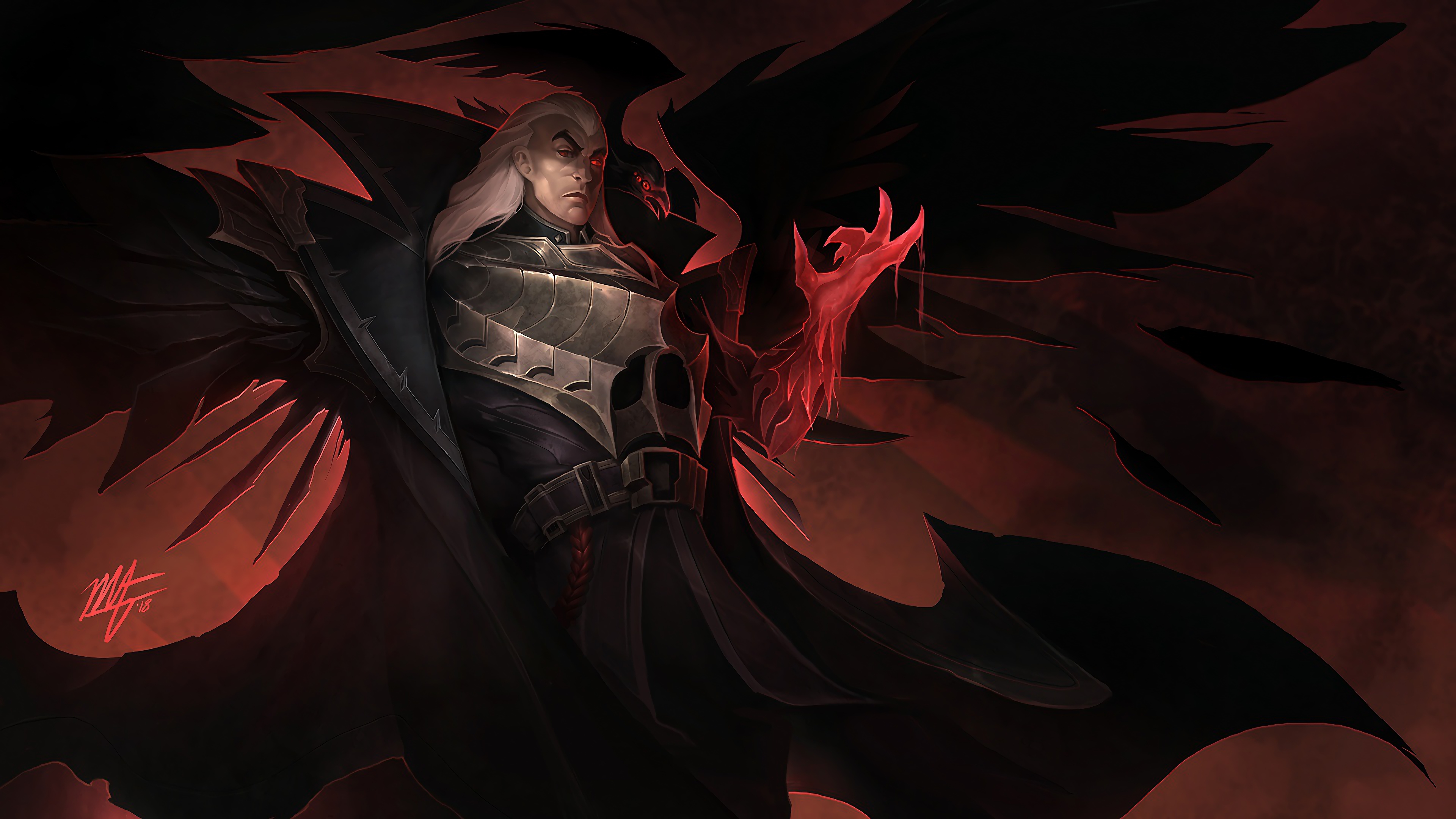 lol英雄联盟 诺克萨斯统领  斯维因 swain 4k壁纸