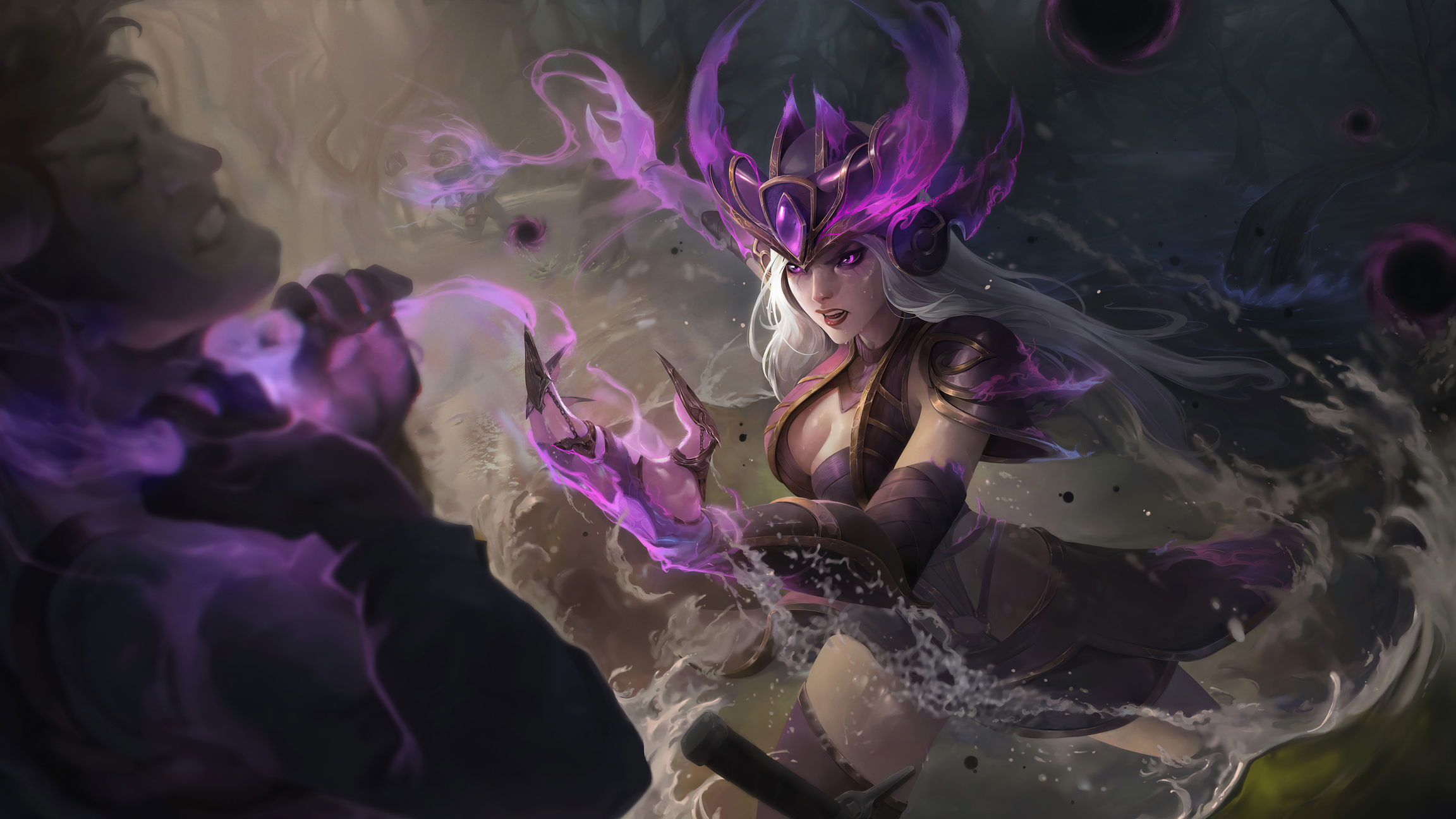 lol英雄联盟 暗黑元首 辛德拉 syndra 4k壁纸