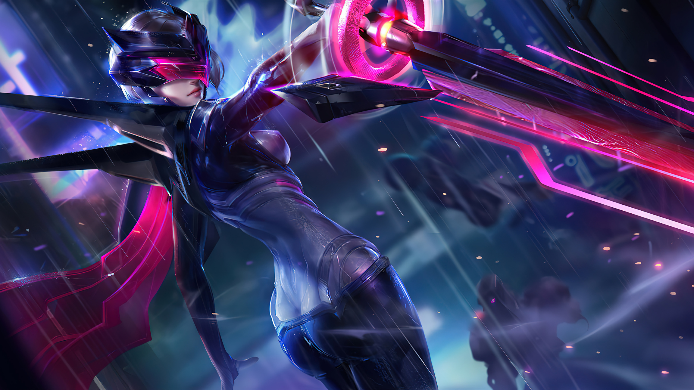 lol英雄聯盟 無雙劍姬 菲奧娜 fiora 源計劃 4k壁紙